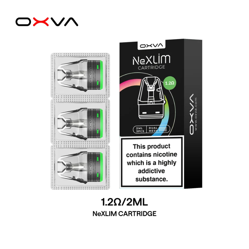 Nexlim Replacement Pods (pack of 3) / 0.6ohm XL