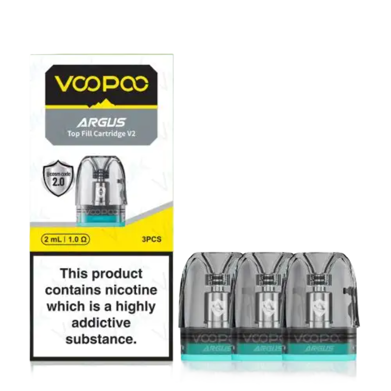 Voopoo Argus Pod Replacement Pods (Pack Of 3) / 2ml / 0.7ohm