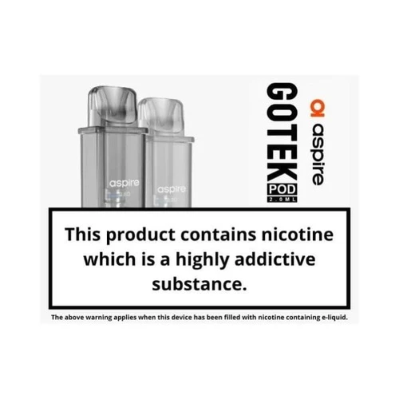 Aspire Gotek X Replacement Pods (Pack Of 2) / XL 0.8ohm