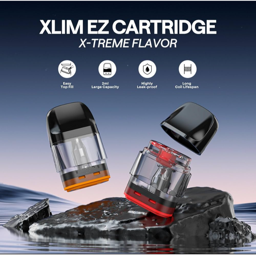 Xlim EZ Cartridge Replacement Pods  (3 Pack) / XL / 0.6ohm