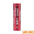 VapCell K25 18650 2500mah Battery Single