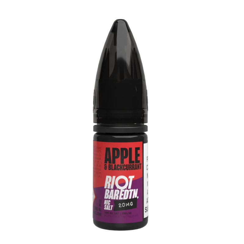 Riot Salts BAR EDTN 10ml Nic Salts / Apple & Blackcurrant / 5mg