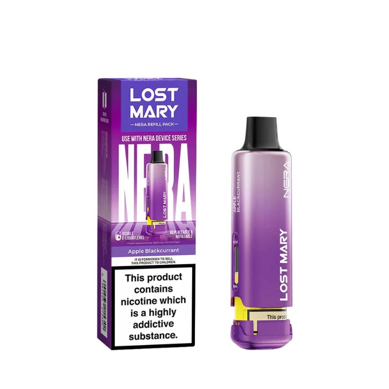 Lost Mary Nera 15K Replacement Prefilled Pod / Cherry Ice