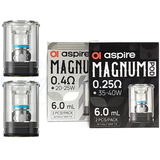 Aspire Magnum Replacement Pods 6ml (pack of 2)