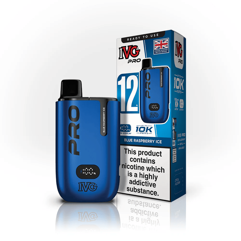IVG PRO 12 10k Pod Kit / Blue Raspberry Ice