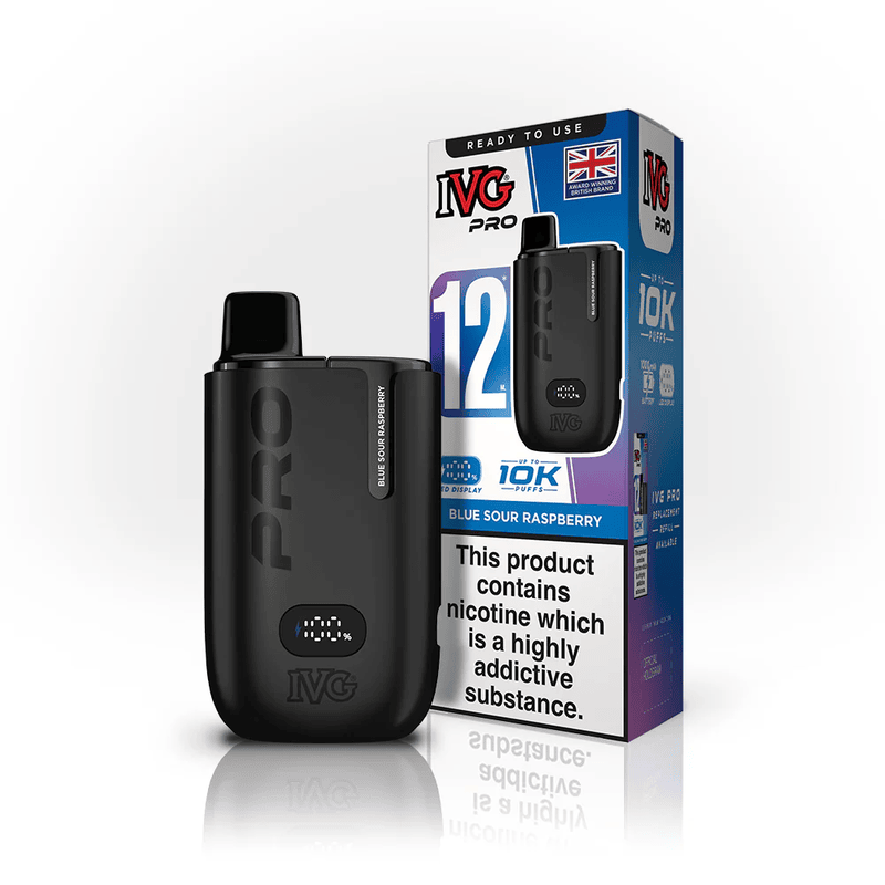 IVG PRO 12 10k Pod Kit / Blue Raspberry Ice