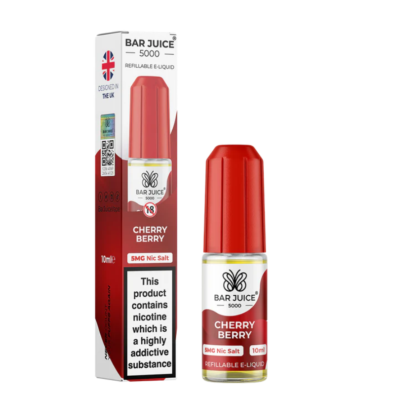 Bar Juice 5000 5mg 10ml Nic Salts / Butter Mints