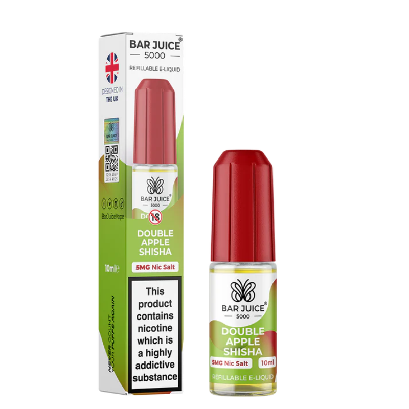Bar Juice 5000 5mg 10ml Nic Salts / Butter Mints