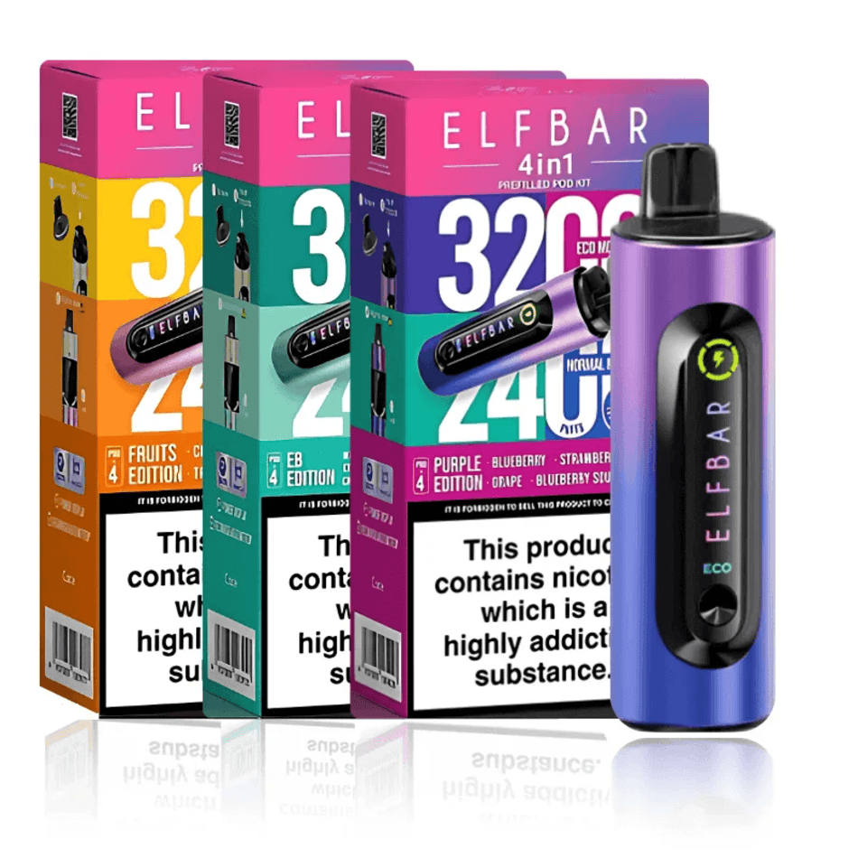 Elf Bar 3200 4 in 1 Prefilled Pod Kit
