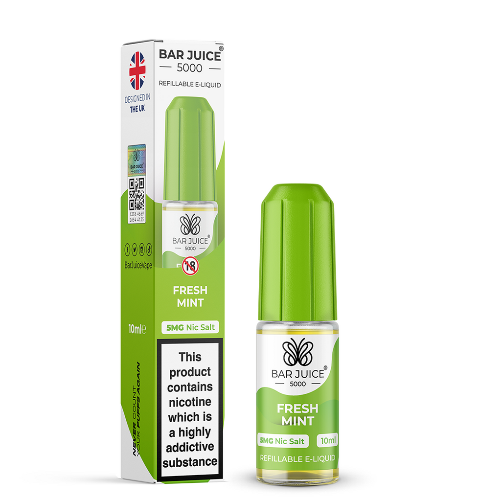 Bar Juice 5000 5mg 10ml Nic Salts