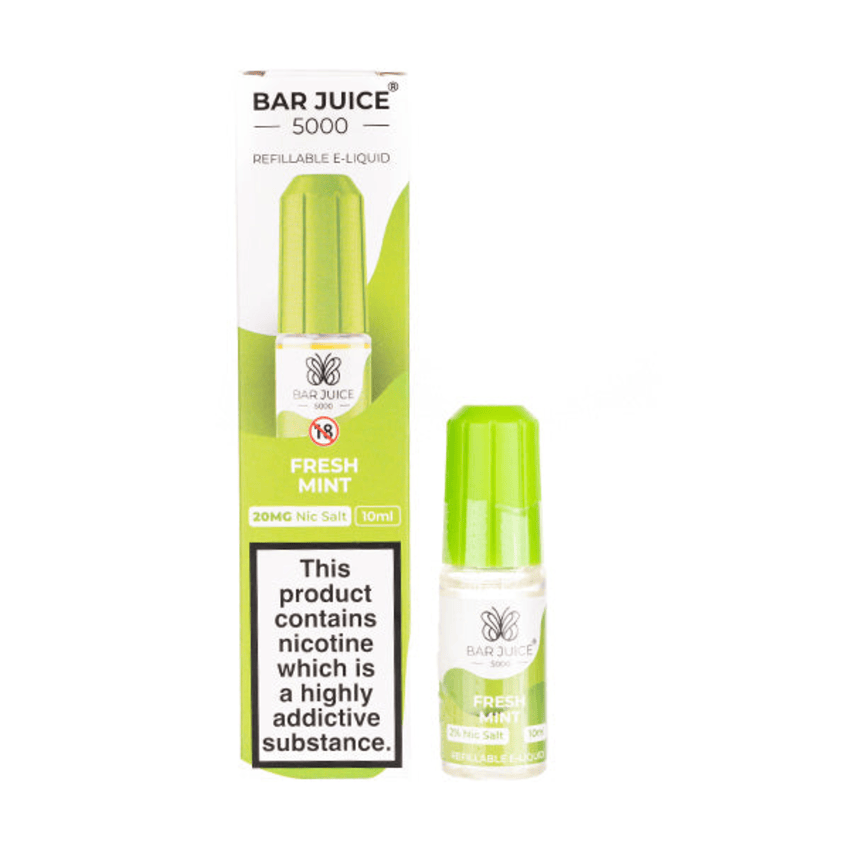 Bar Juice 5000 5mg 10ml Nic Salts / Butter Mints