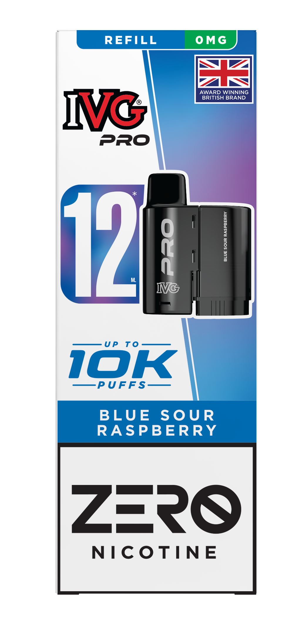 IVG Pro 12 Prefilled Pod 0mg
