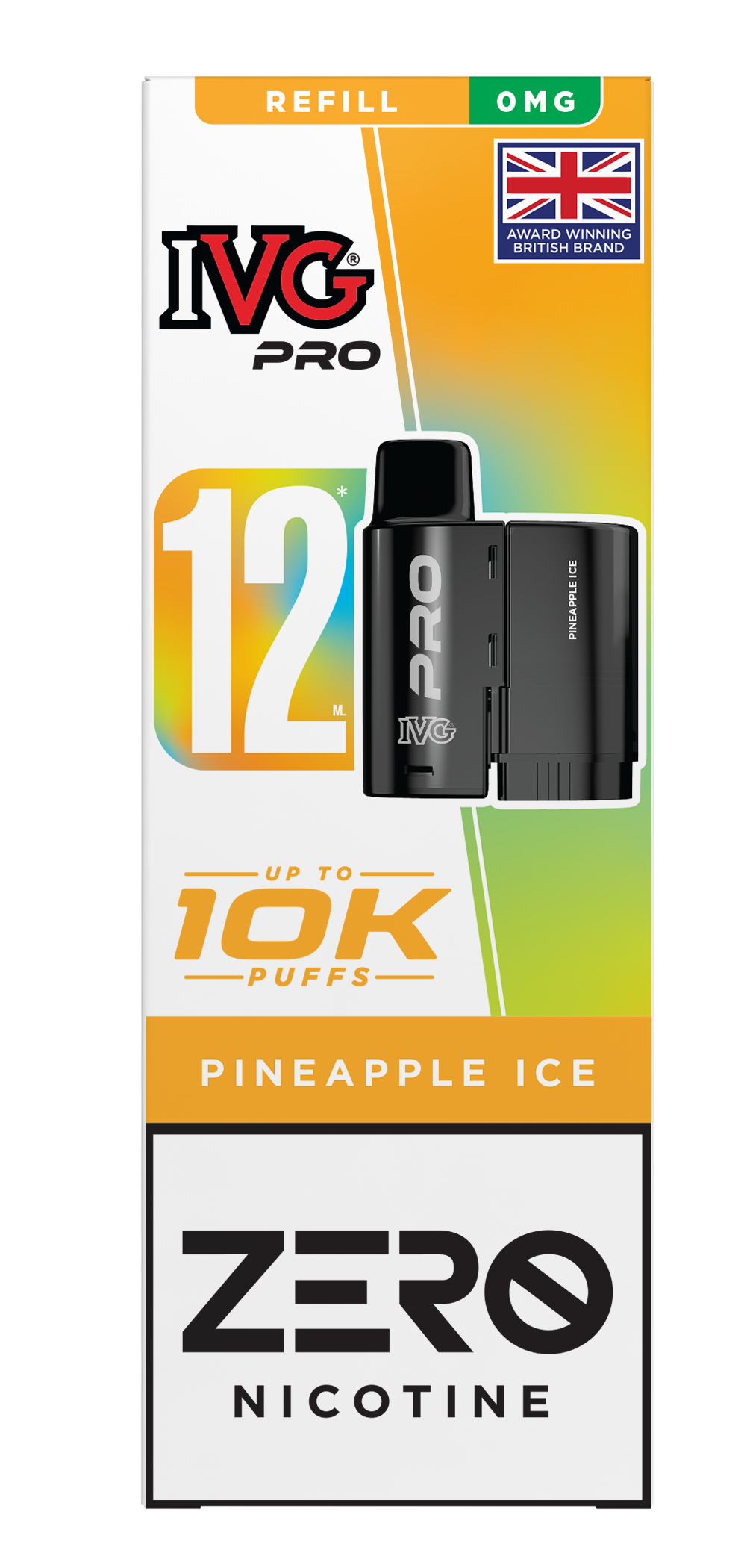 IVG Pro 12 Prefilled Pod 0mg