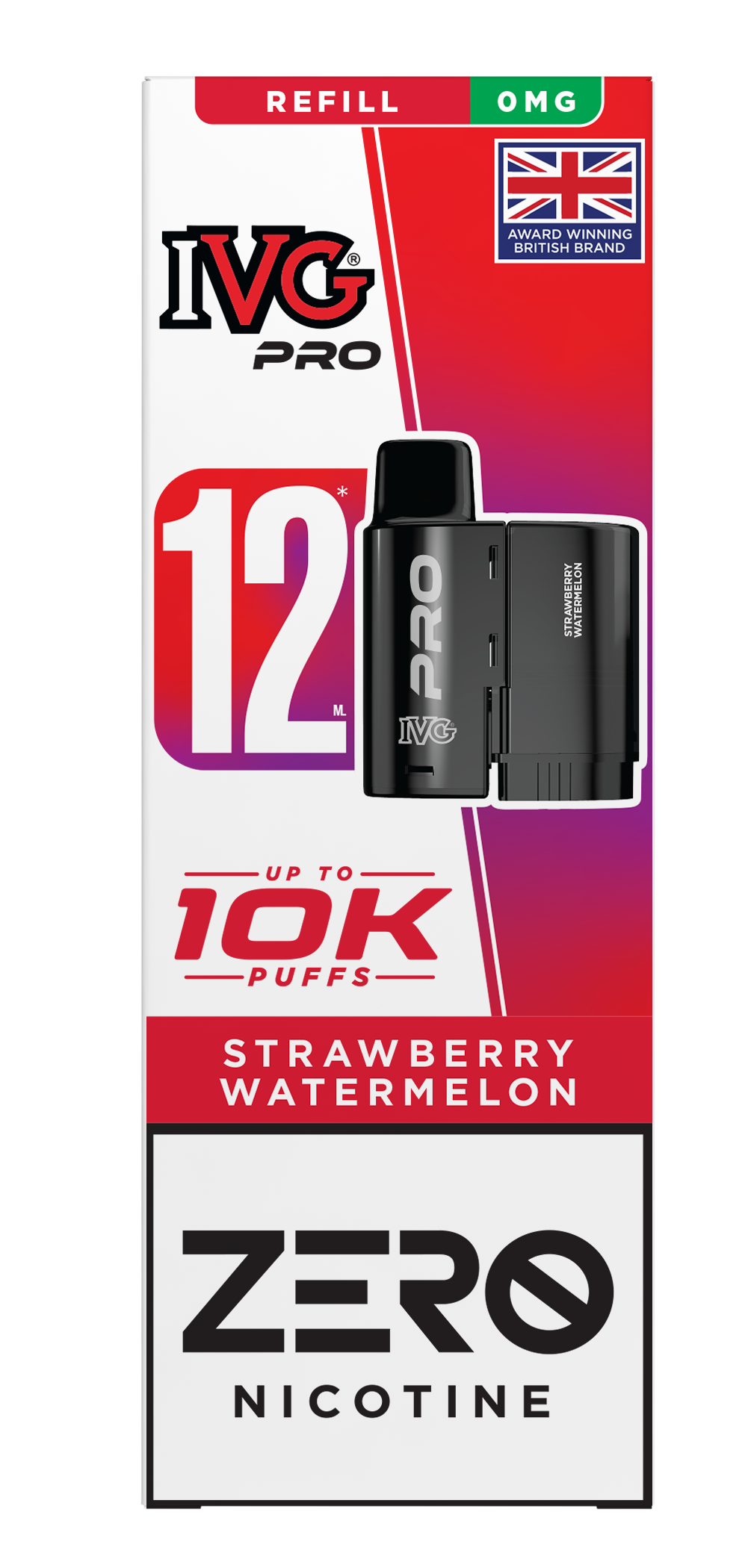 IVG Pro 12 Prefilled Pod 0mg