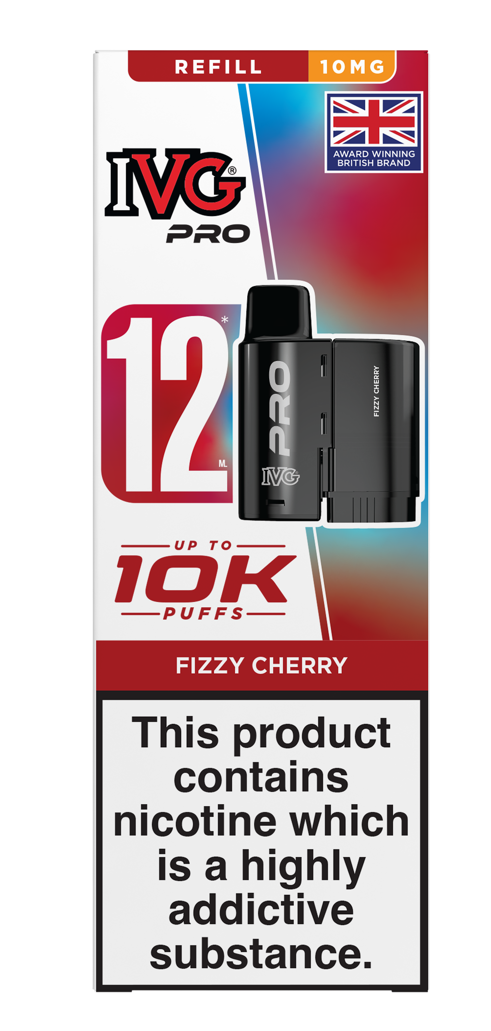 IVG Pro 12 Prefilled Pod 10mg
