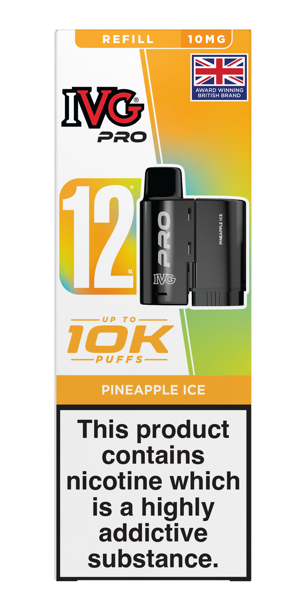 IVG Pro 12 Prefilled Pod 10mg
