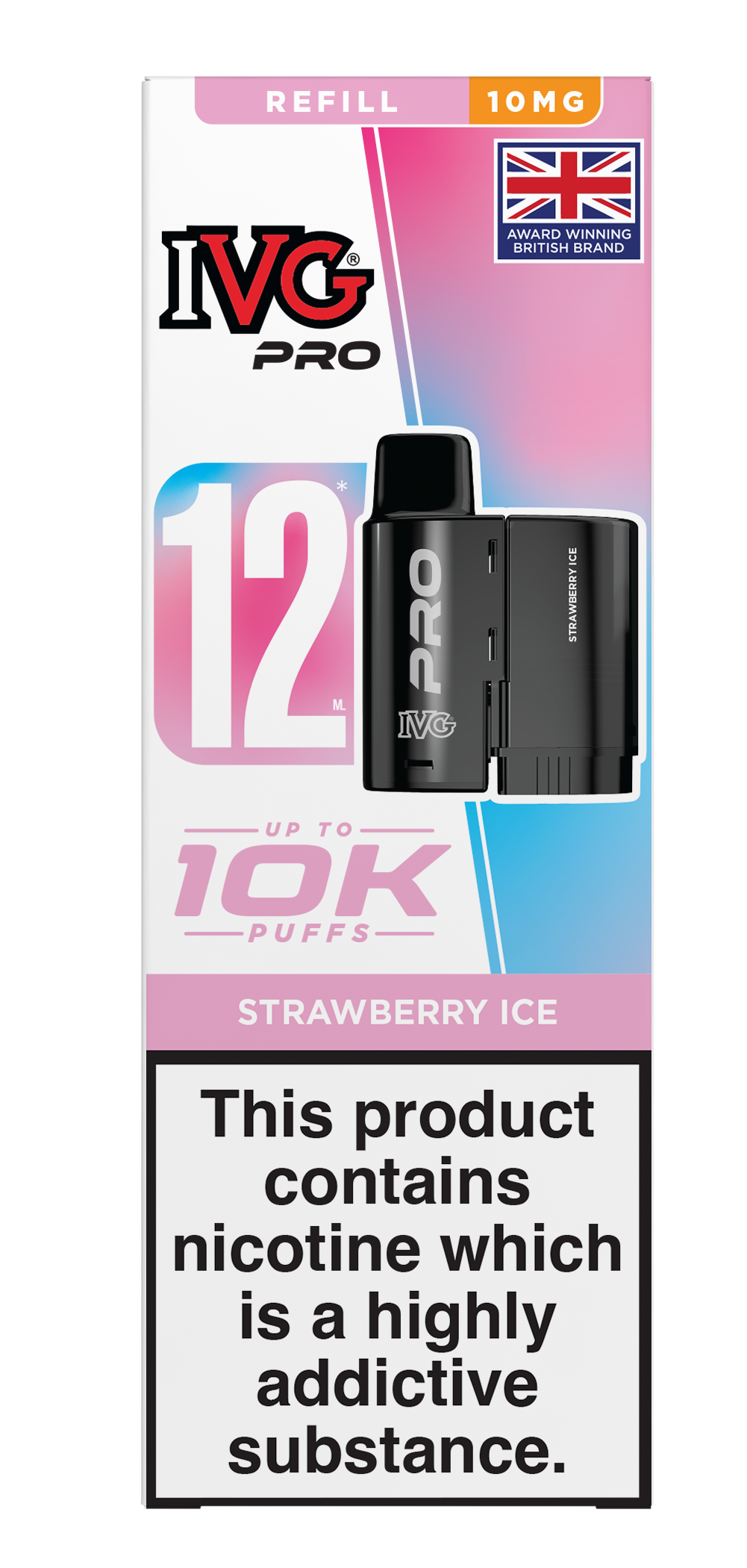 IVG Pro 12 Prefilled Pod 10mg
