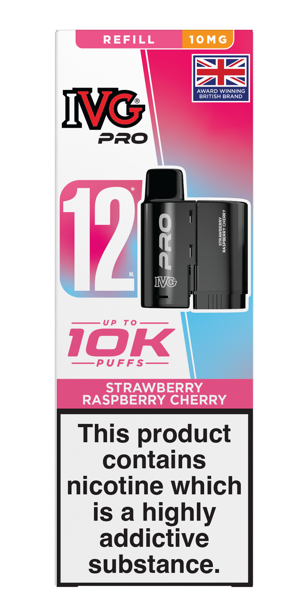 IVG Pro 12 Prefilled Pod 10mg