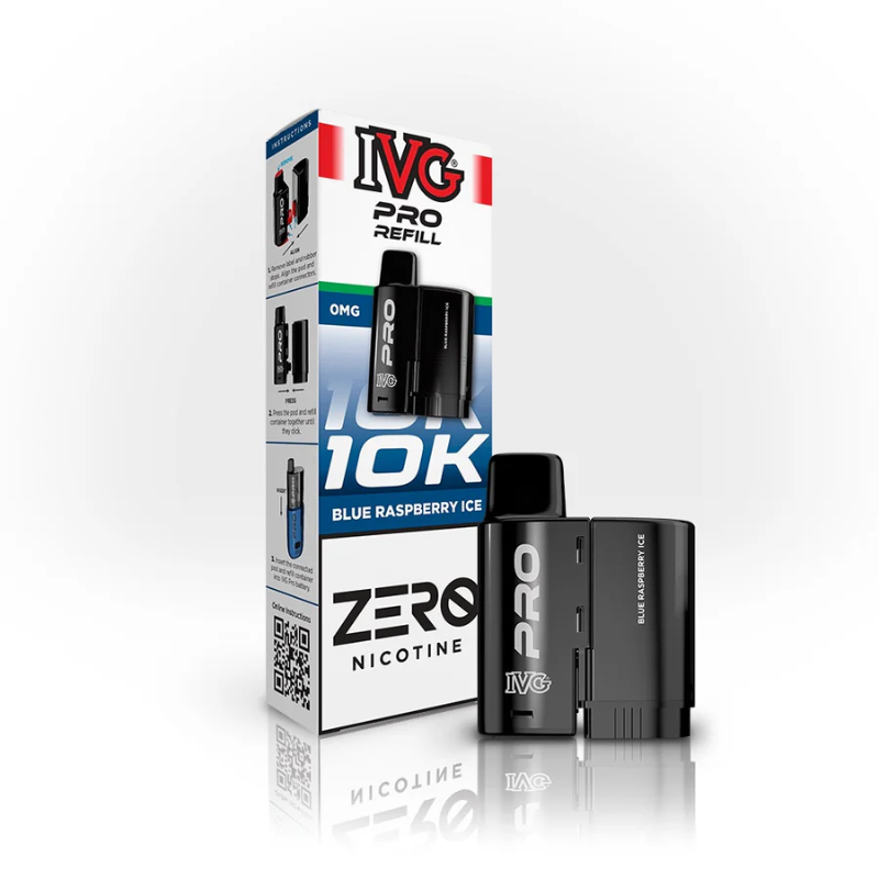 IVG Pro 12 Prefilled Pod 0mg / Blue Raspberry Ice