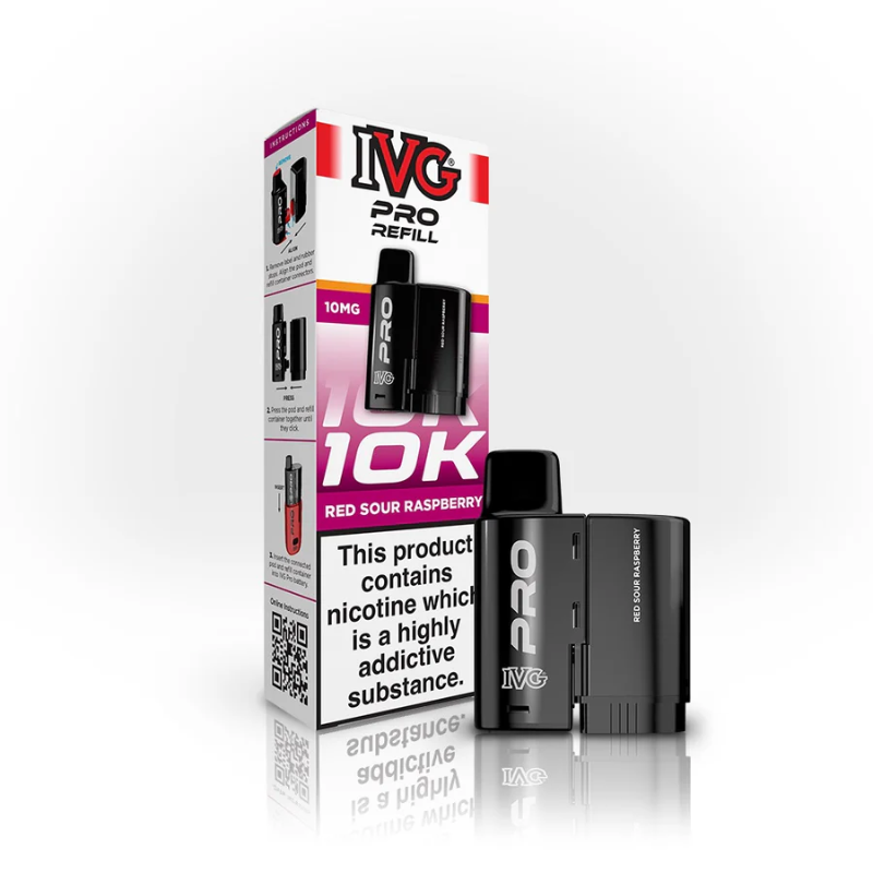 IVG Pro 12 Prefilled Pod 10mg / Blue Raspberry Ice