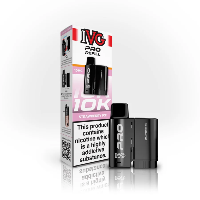 IVG Pro 12 Prefilled Pod 10mg / Blue Raspberry Ice