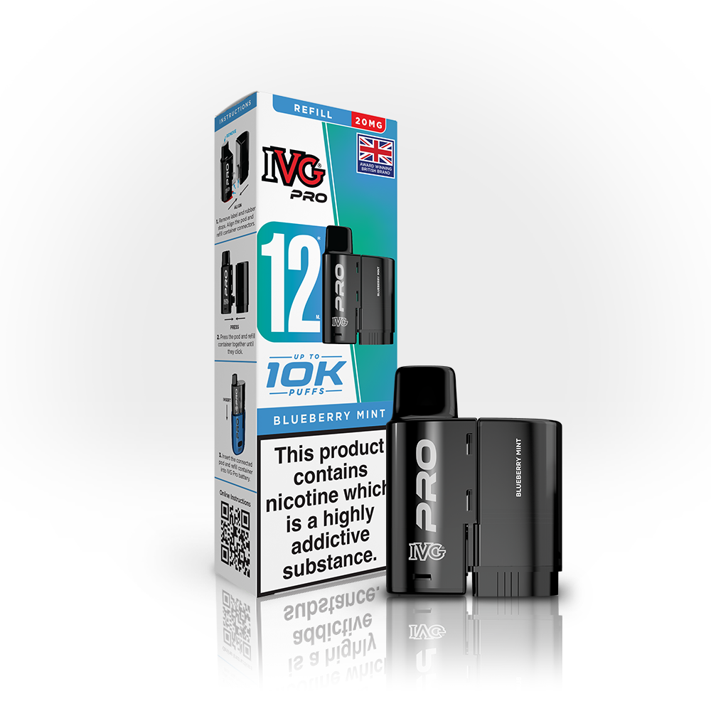 IVG Pro 12 Prefilled Pod 20mg