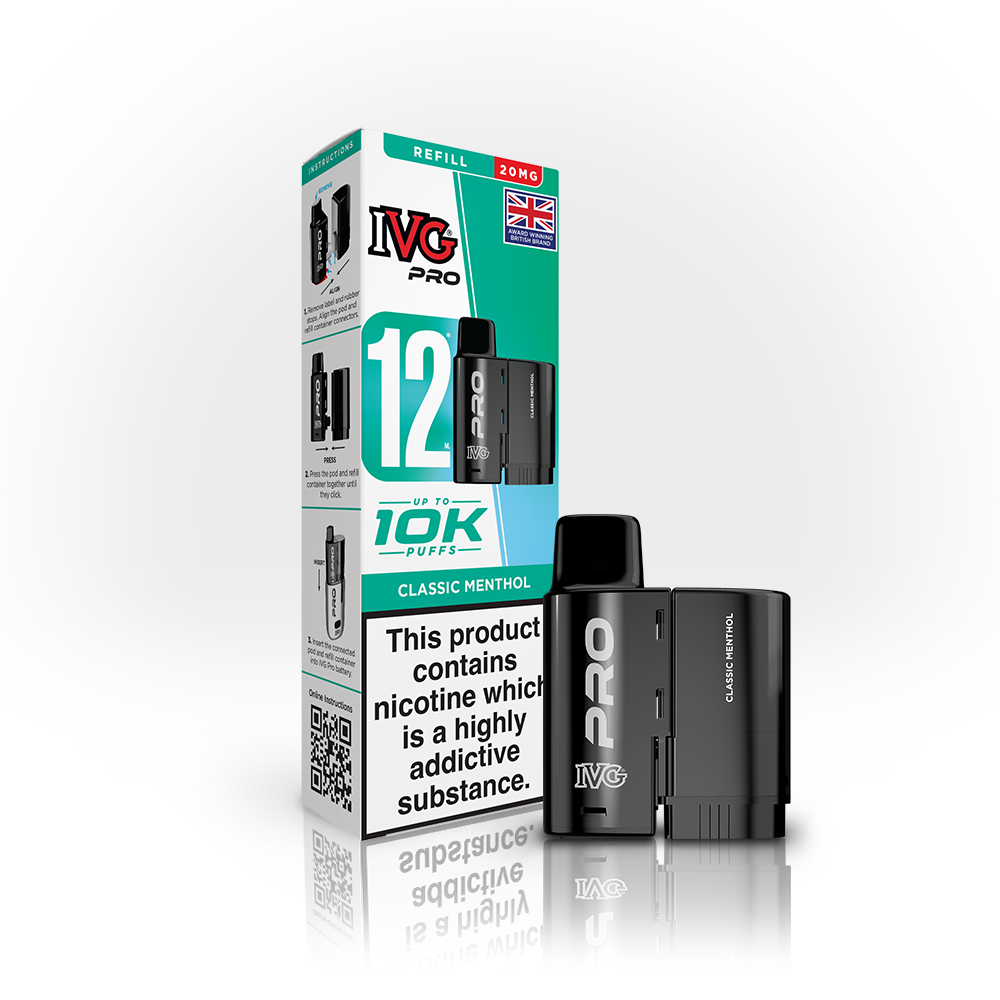 IVG Pro 12 Prefilled Pod 20mg