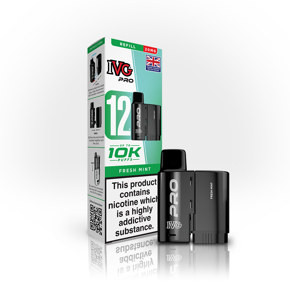 IVG Pro 12 Prefilled Pod 20mg