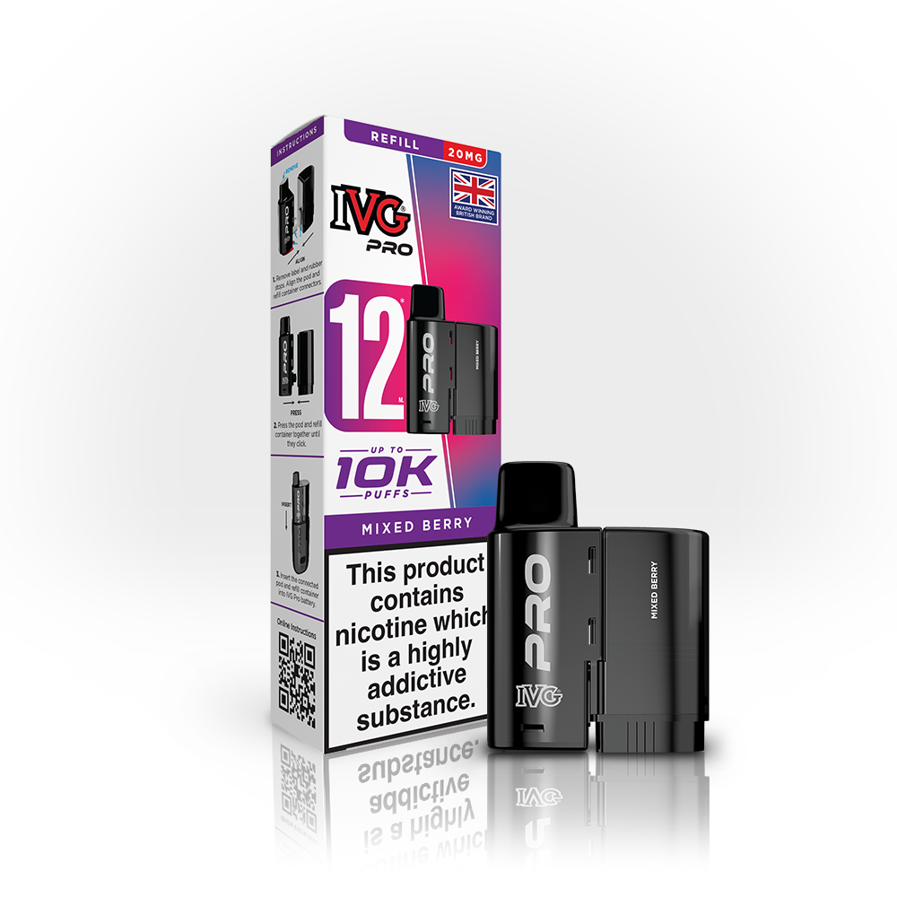 IVG Pro 12 Prefilled Pod 20mg