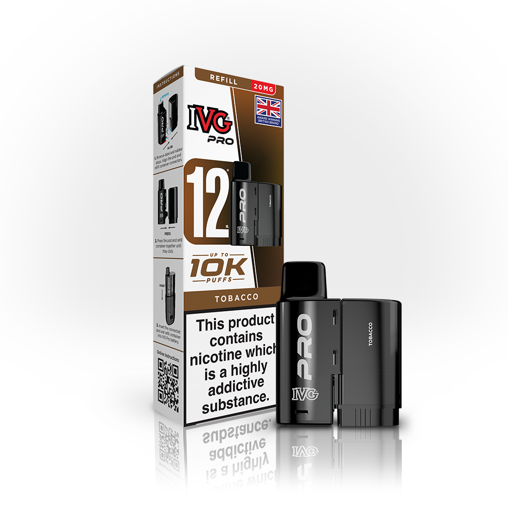 IVG Pro 12 Prefilled Pod 20mg