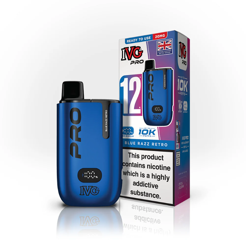 IVG PRO 12 10k Pod Kit / Blue Raspberry Ice