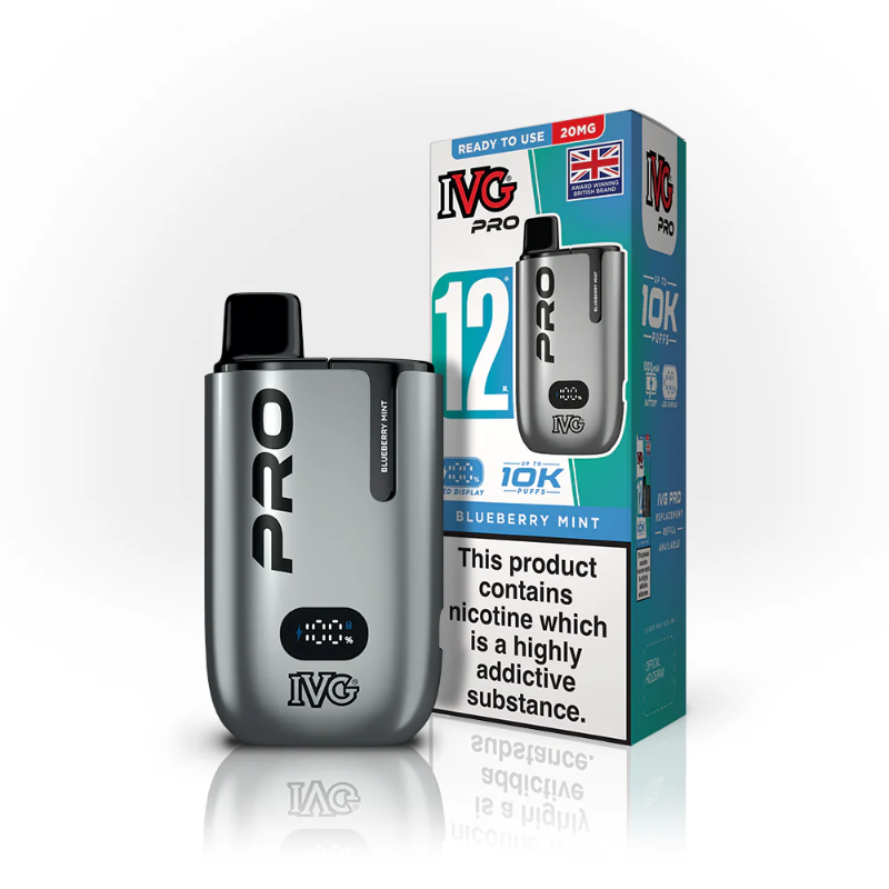 IVG PRO 12 10k Pod Kit / Blue Raspberry Ice