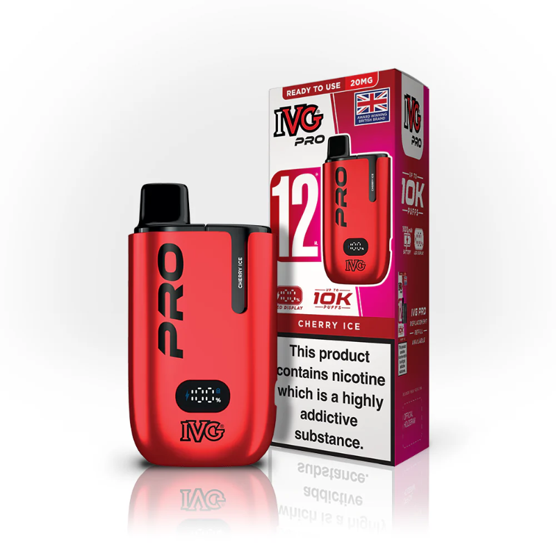 IVG PRO 12 10k Pod Kit / Blue Raspberry Ice