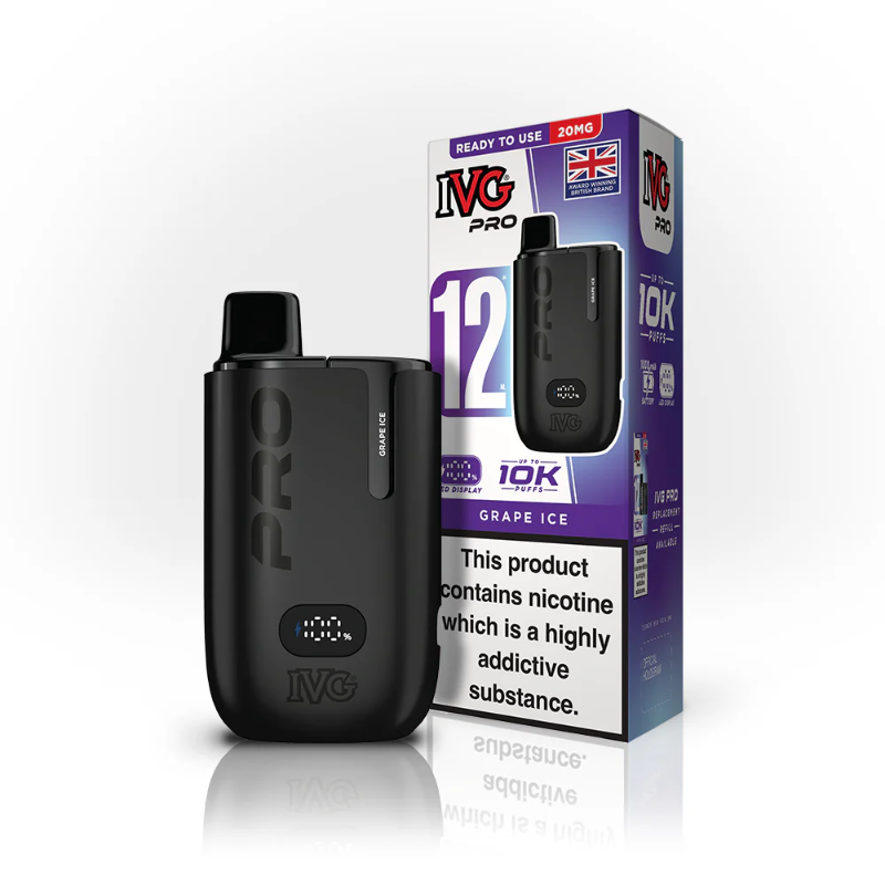 IVG PRO 12 10k Pod Kit / Blue Raspberry Ice