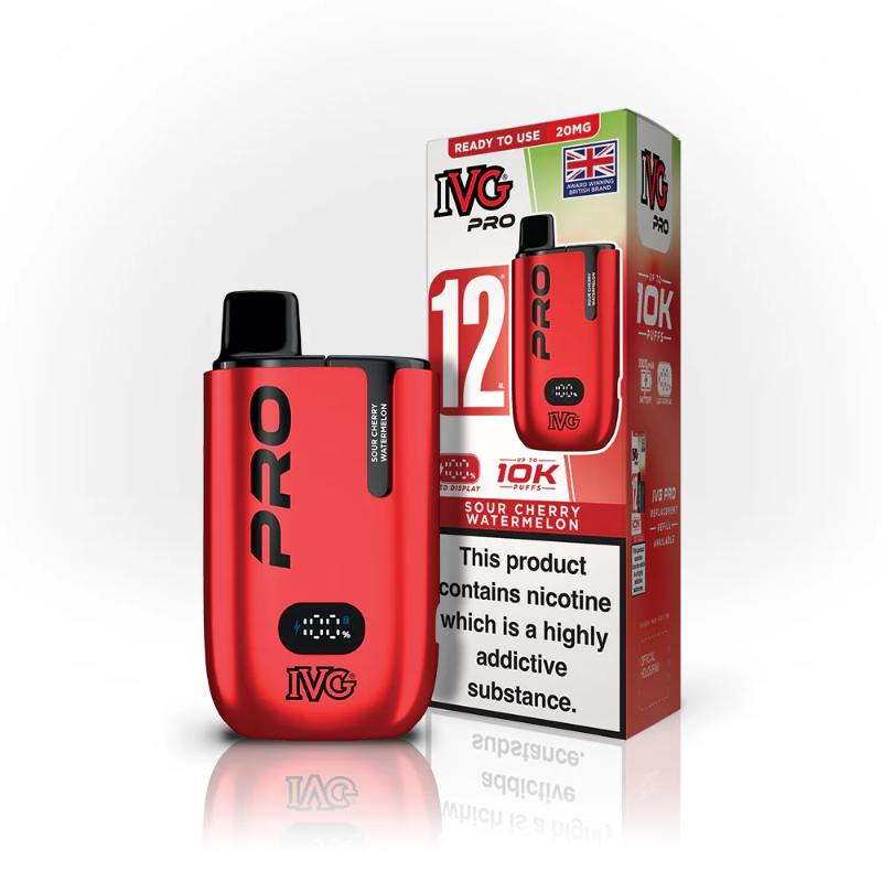 IVG PRO 12 10k Pod Kit / Blue Raspberry Ice