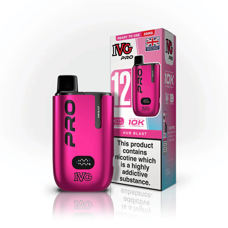 IVG PRO 12 10k Pod Kit / Blue Raspberry Ice