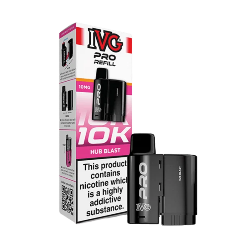 IVG Pro 12 Prefilled Pod 10mg / Blue Raspberry Ice