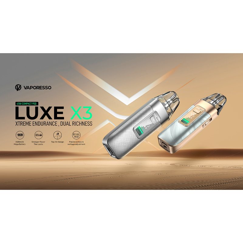 Vaporesso LUXE X3 Vape Kit / Carbon Black