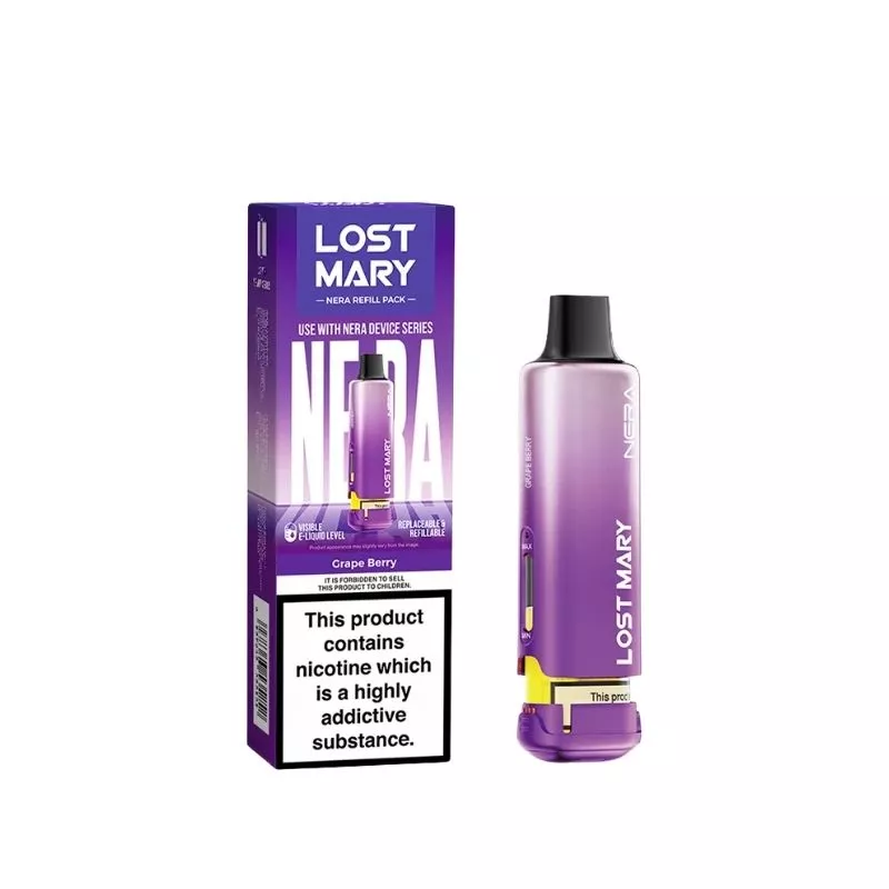 Lost Mary Nera 15K Replacement Prefilled Pod / Cherry Ice