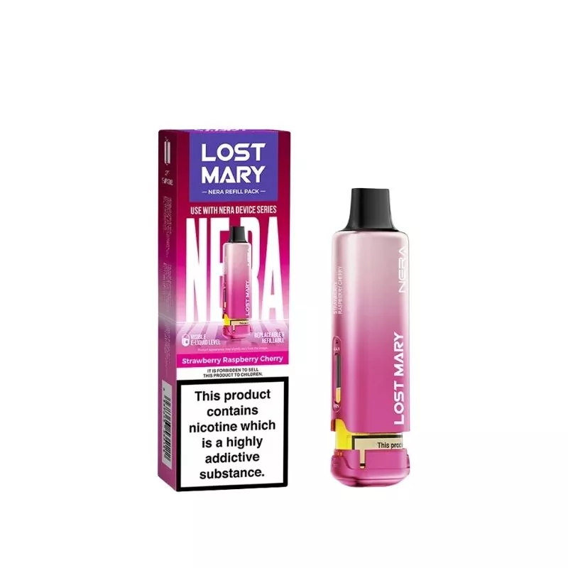 Lost Mary Nera 15K Replacement Prefilled Pod / Cherry Ice
