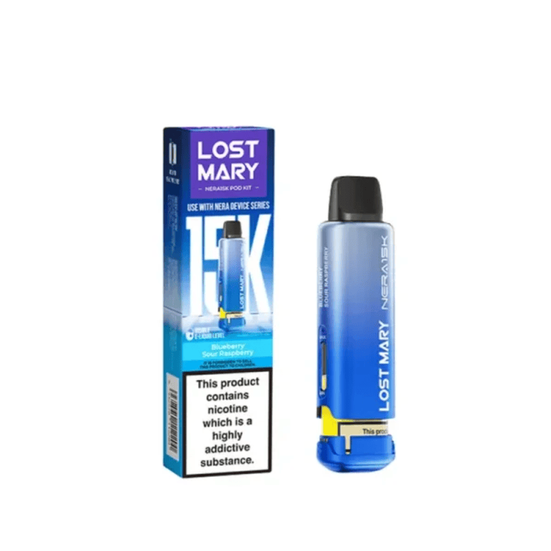 Lost Mary Nera 15K Replacement Prefilled Pod / Cherry Ice