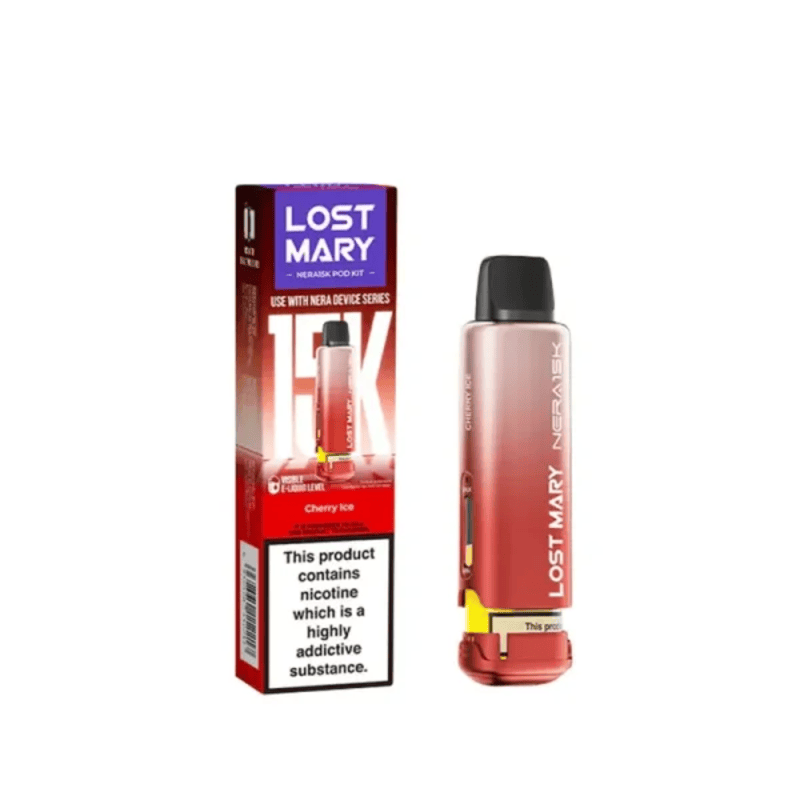 Lost Mary Nera 15K Replacement Prefilled Pod / Cherry Ice
