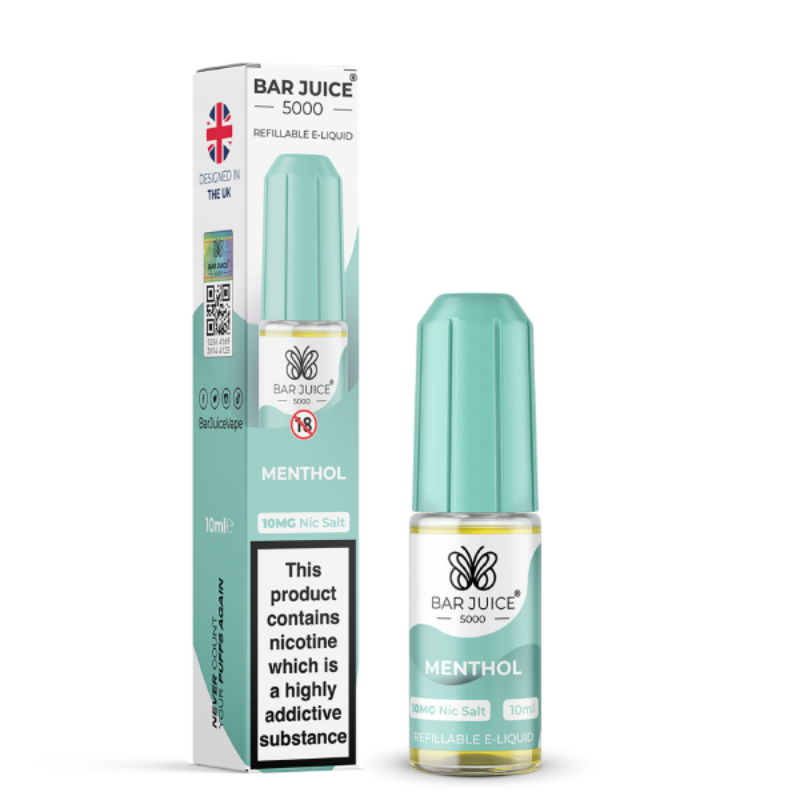 Bar Juice 5000 5mg 10ml Nic Salts / Butter Mints