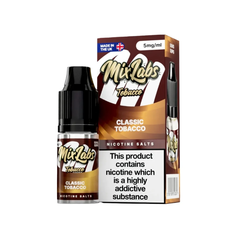 Mix Labs Originals Nic Salts 10ml / Banana Ice / 5mg