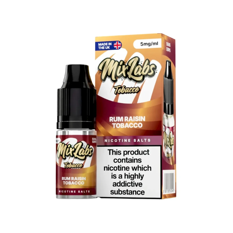 Mix Labs Originals Nic Salts 10ml / Banana Ice / 5mg