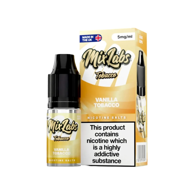 Mix Labs Originals Nic Salts 10ml / Banana Ice / 5mg