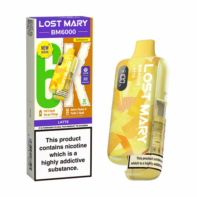 Lost Mary BM6000 Prefilled Pod Kit 20mg / 20mg / Blackberry Ice