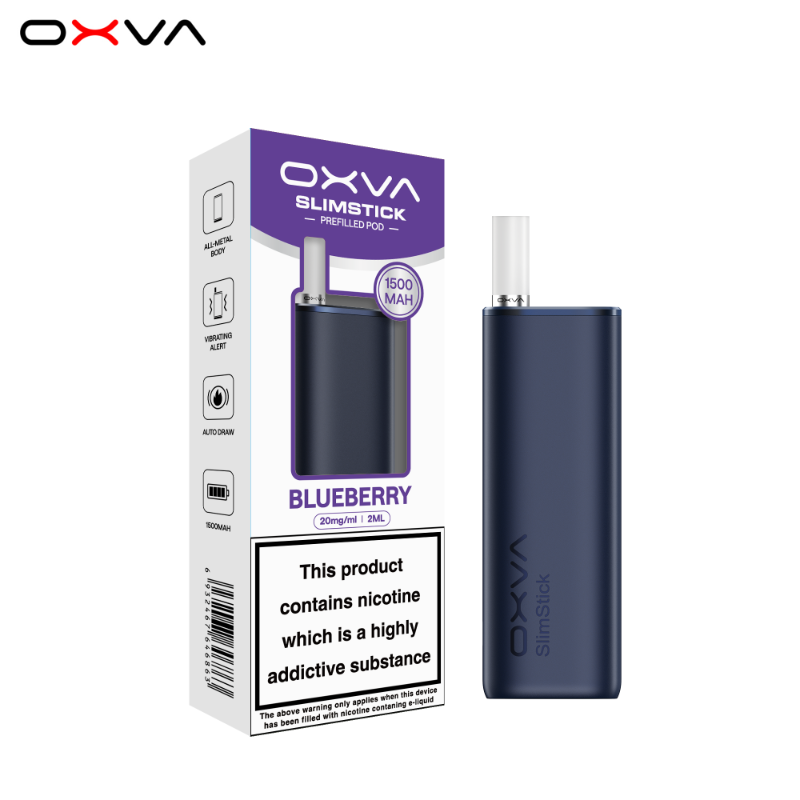 Oxva SlimStick Prefilled Pod Cartridge Kit / Black - Kiwi Passion Fruit