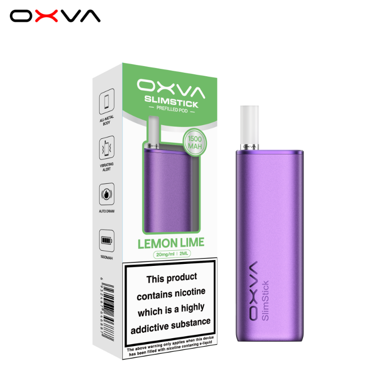 Oxva SlimStick Prefilled Pod Cartridge Kit / Black - Kiwi Passion Fruit