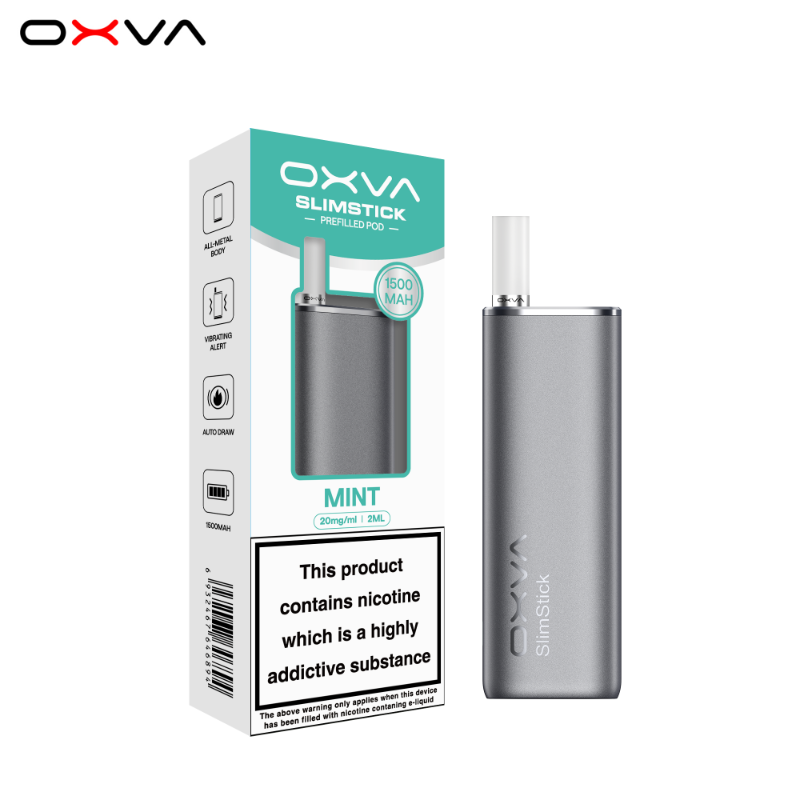 Oxva SlimStick Prefilled Pod Cartridge Kit / Black - Kiwi Passion Fruit